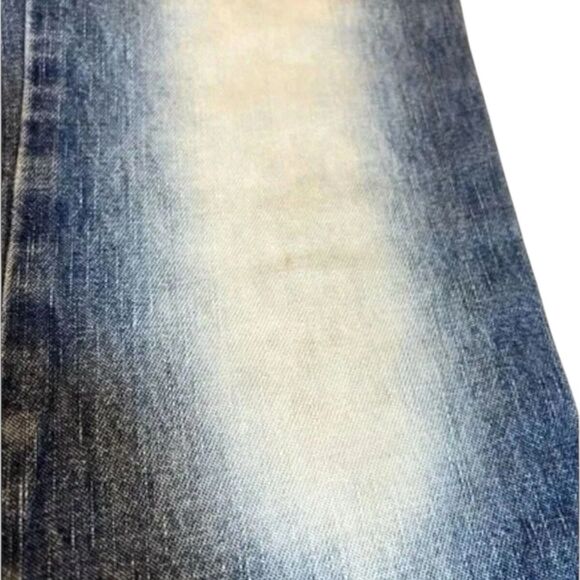 Limited Too Girls Jeans 10 Slim Bootcut Y2K Whiskered Vintage Denim Blue - Picture 13 of 15